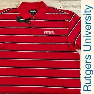 Rutgers State University of New Jersey College‎ Sports Team Polo Golf Shirt
